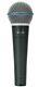 Shure Beta 58a Microphone Vocal Dynamique Supercardioïde -wired