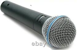 Shure Beta 58a Microphone Vocal Dynamique Supercardioïde -wired