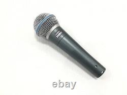 Shure Beta 58a Supercardioid Microphone Vocal Dynamique Entièrement Travailler Navire Libre