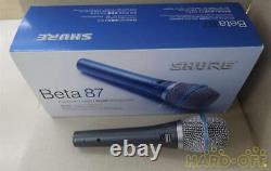 Shure Beta 87c Microphone À Condenseur Dynamique Avec Boîte