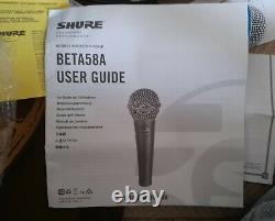 Shure Beta Sm58a Microphone Live & Studio Super Cardioid