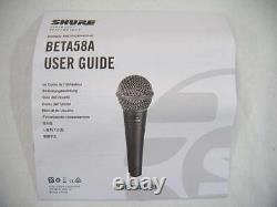 Shure Beta58a-x Microphone Dynamique Domestique Du Japon