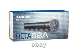 Shure Beta58a-x Super Cardioïde Microphone Dynamique Pour Vocals Japon Nouveau