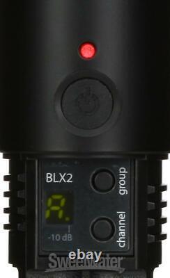Shure Blx2/b58 Microphone Portatif Sans Fil Bande H11