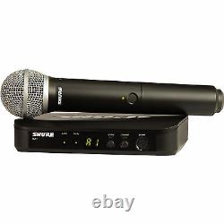 Shure Blx24/pg58 H10 Wireless System Avec Microphone Portable Pg58