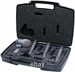 Shure Dmk57-52 Kit Complet De Batterie Microphone Avec Boîtier Upc 0042406081887