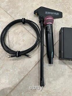 Shure GLXD24 Microphone sans fil double bande BETA87A avec antenne à pagaie Shure