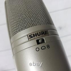Shure Ksm44 Grand Diaphragme Multipattern Condenser Pro Microphone Boîtier En Métal