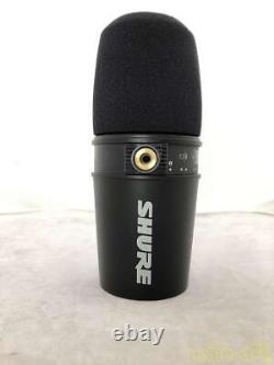 Shure Mv7 Cardioid Dynamic Vocal / Broadcast Microphone Usb & Xlr Sorties Bracket