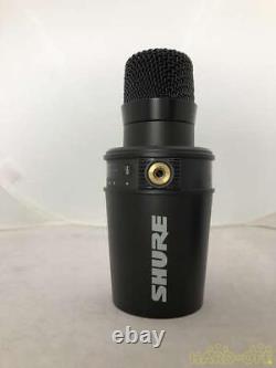Shure Mv7 Cardioid Dynamic Vocal / Broadcast Microphone Usb & Xlr Sorties Bracket