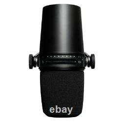 Shure Mv7 Dynamique Unidirectionnel Double Lr/usb Podcasting Microphone Noir