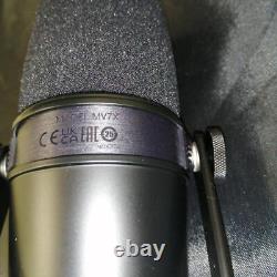 Shure Mv7x Microphone À Diffusion Dynamique Noir