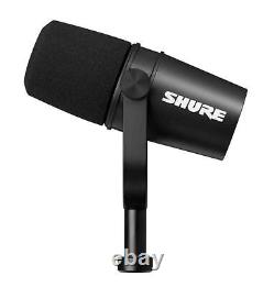 Shure Mv7x Podcast Microphone Noir