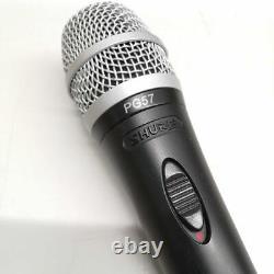 Shure Pg57 Xlr Dynamic Wired Professional Microphone Noir En Bon État