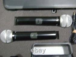Shure Pg58 Microphone Double Sans Fil