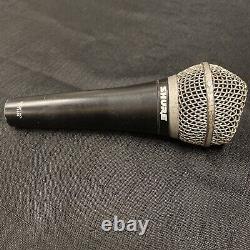 Shure Pg58 Pg48 MIC Cardioïde Dynamic Vocal Microphone Cordes Vintage 3pc Lot