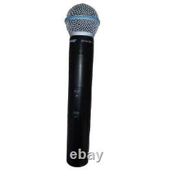 Shure Pgx24 Beta 58a Système De Microphone Sans Fil Produit De Travail Livraison Gratuite