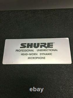 Shure Professional Unidirectionnel Head Worn Dynamic Microphone Sm10a-cn Nib