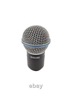 Shure Rpw118 Beta 58a Cartouche Sans Fil Portable Grille Microphone Capsule