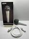 Shure Sm48w-lc Sm48 Blanc Microphone Rare Édition Limitée Avec Pince Et Câble Xlr Neutrik