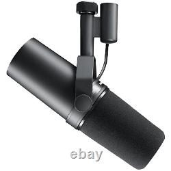 Shure SM7B Double Bundle de microphone de diffusion avec bras de flèche et BYFP ipCa