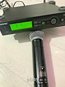 Shure Slx 4 Slx 2 (800-820mhz) Microphone Sans Fil Avec Sm58