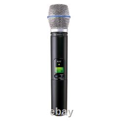 Shure Slx2 Avecbeta87a Portable Microphone Sans Fil MIC H5 518 542mhz Meilleure Offre