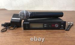Shure Slx24/beta58a Microphone Sans Fil Et Récepteur Test Terminé