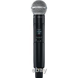 Shure Slxd24/sm58 Digital Wireless Handheld Microphone System With Sm58 Capsule