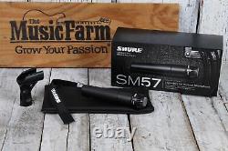 Shure Sm57 Microphone Dynamique Avec Modèle De Pickup Cardioïde MIC Vocal Et Instrument