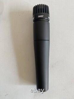 Shure Sm57 Vintage Cardioïde Dynamique Instrument Vocal Microphone Travaillant Au Japon