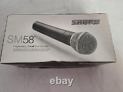 Shure Sm58 Legendary Cardioïde Unidirectionnel Dynamic Pro Microphone Vocal