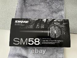 Shure Sm58 Microphone Filaire
