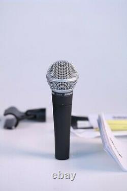 Shure Sm58 Professional Vocal Dynamic Microphone Véritable Nouveau, Pas De Boîte