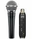Shure Sm58-x2u Microphone Vocal Dynamic Mic & Xlr-to-usb Adaptateur