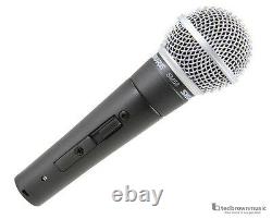 Shure Sm58s Dynamic Handheld Vocal Microphone With On/off Switch