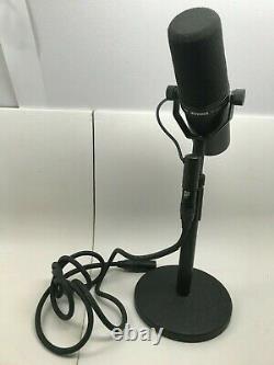 Shure Sm7b Cardioid Dynamic Vocal Microphone With MIC Stand And Xlr Cable