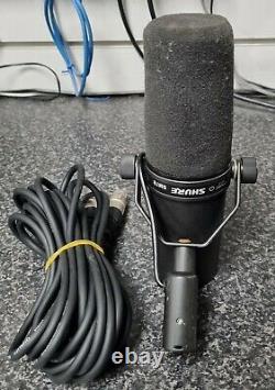 Shure Sm7b Microphone Vocal Dynamic Black & MIC Lead Livraison Rapide