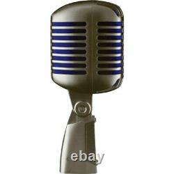 Shure Super 55 Deluxe Classic Vocal Microphone Rockabilly Style Des Années 1950