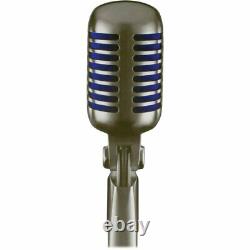 Shure Super 55 Deluxe Classic Vocal Microphone Rockabilly Style Des Années 1950