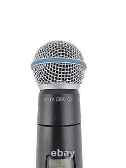 Shure U2-m4 Microphone Sans Fil Sans Fil Dynamique Vocal 662-692 Mhz Beta 58a Unité