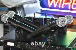 Shure Ulxd4q L50 Ou L51 Quad Channel Digital Wireless Microphone Combo System