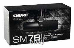 Shure Unidirectionnel Microphone Dynamique Sm7b Domestique