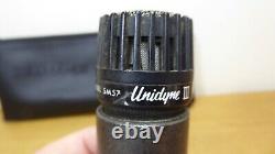 Shure Unidyne III Sm57 Microphone Dynamique Cardioïde Vintage Fabriqué Aux États-unis