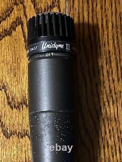 Shure Unidyne III Sm57 Vintage Microphone Dynamique Fabriqué Aux États-unis MIC Seulement