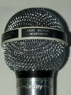 Shure Unisphère High Cable Impédance Dynamic Microphone Case Model Pe 585