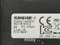 Shure Ur1 H4 518-578 Mhz Module D'émetteur Audio Sans Fil Professionnel