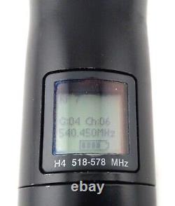 Shure Ur2 H4 Sm58 Microphone Sans Fil Audio Professionnel 518-578mhz