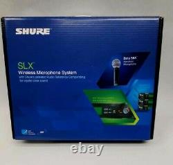 Système De Microphone Sans Fil Shure Slx24/beta58-h5