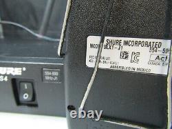 Système Sans Fil Shure Ulxs4 J1 554-590 Mhz Avec Ulx1 Bodypack Wl185 Lav MIC + Sac